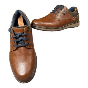 Spring Step Relife Men's Raymond Lace-Up Shoes Brown Size 10.5